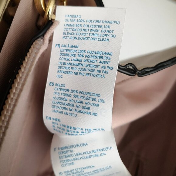 Call it Spring Dusty Rose Fully Lined Zipper Closure Vegan Leather Handbag - Picture 7 of 14